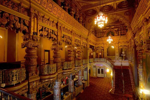 Landmark Theatre showing interior views and heritage elements