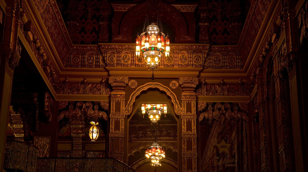 Landmark Theatre showing heritage elements and interior views