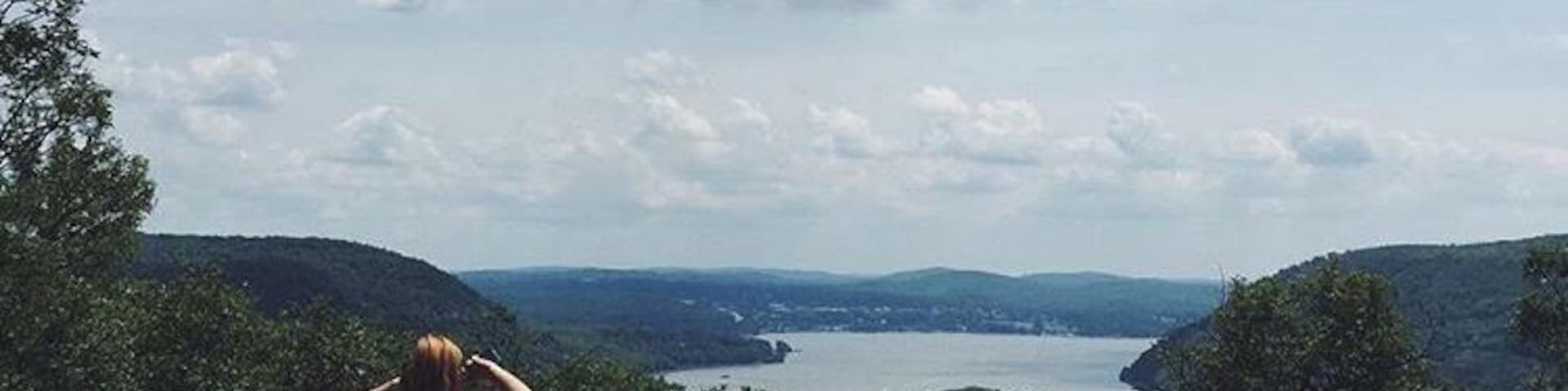 There's something about being on top of a mountain...