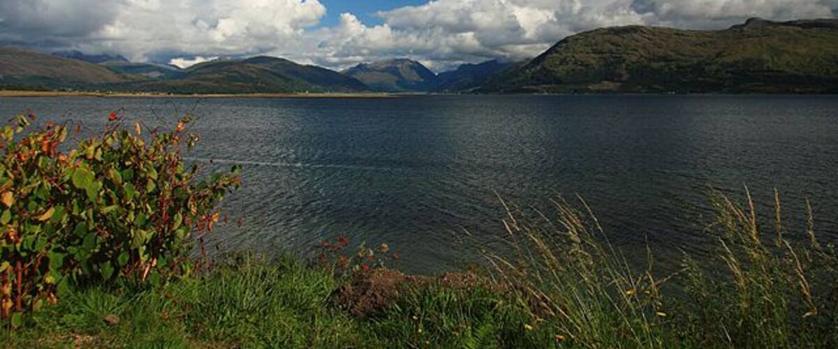 Loch Linnhe View from the western shore of Loch Linnhe.