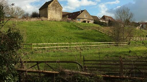 Dovecote and house, Norton St Philip