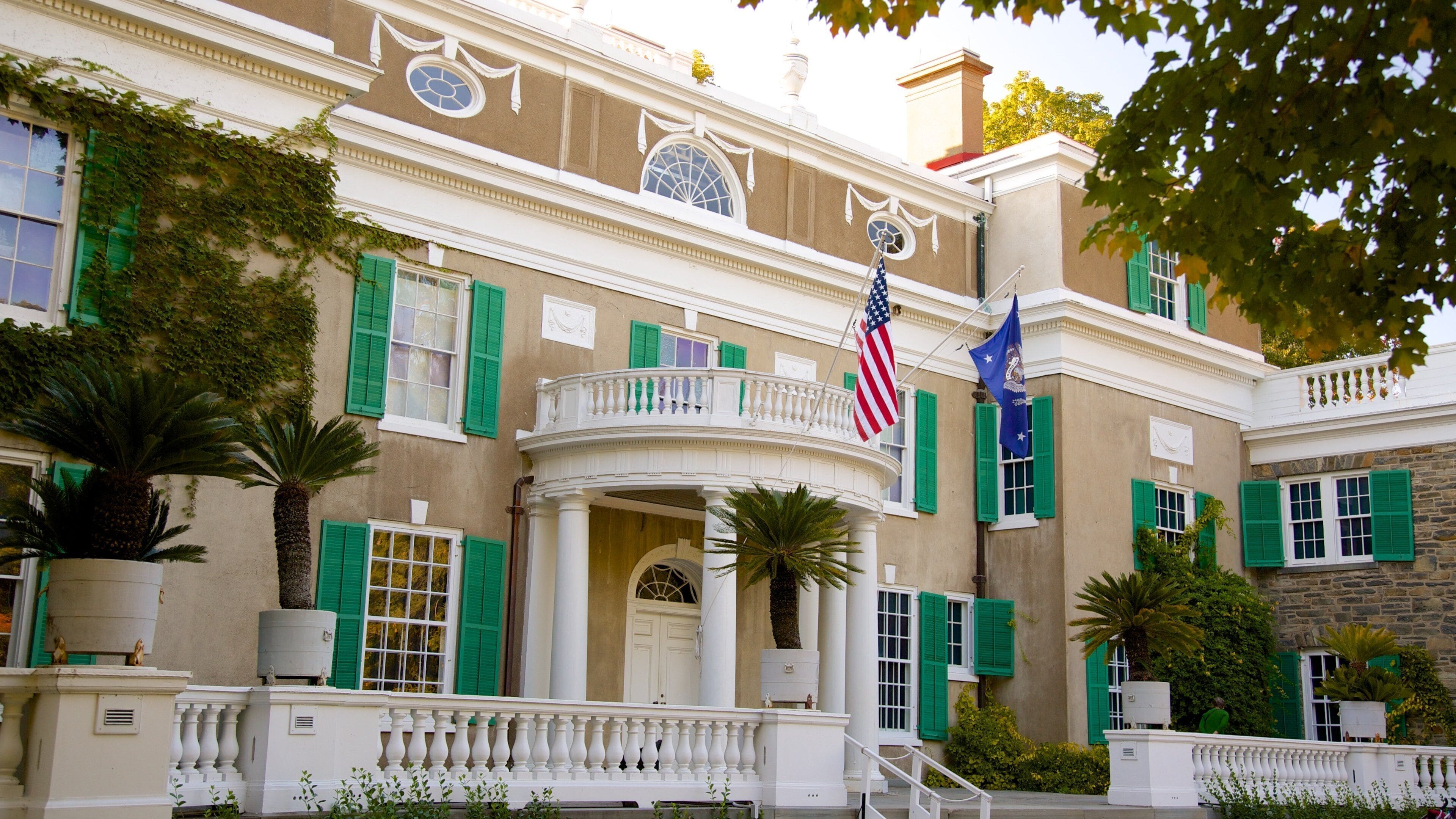 Franklin D. Roosevelt Presidential Library and Museum which includes heritage elements and heritage architecture