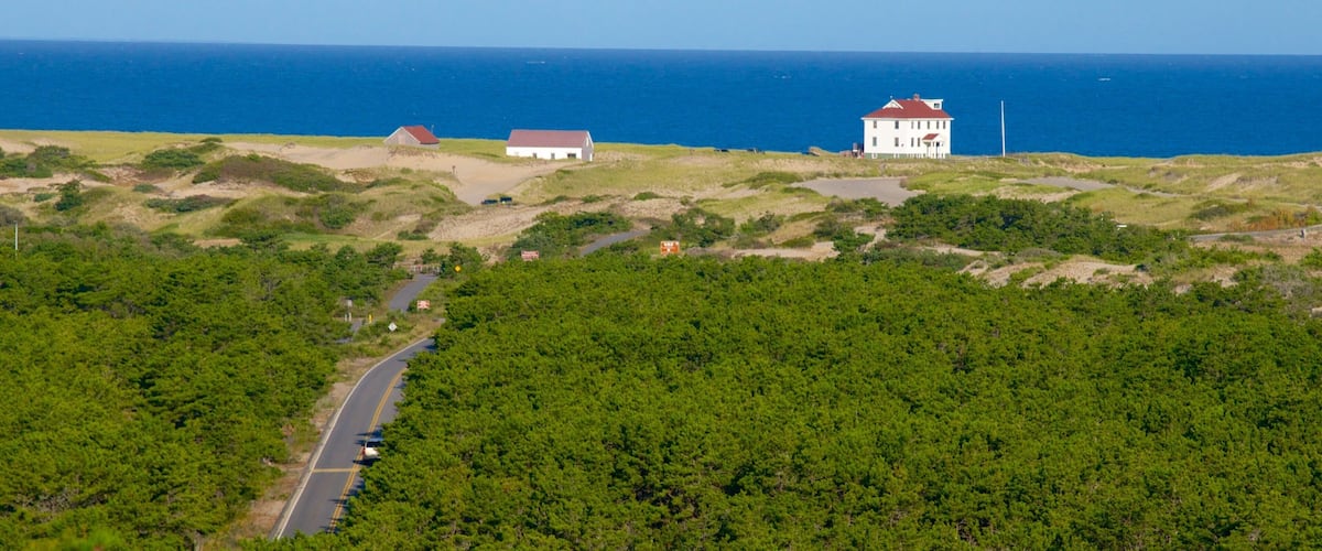 Cape Cod National Seashore which includes general coastal views