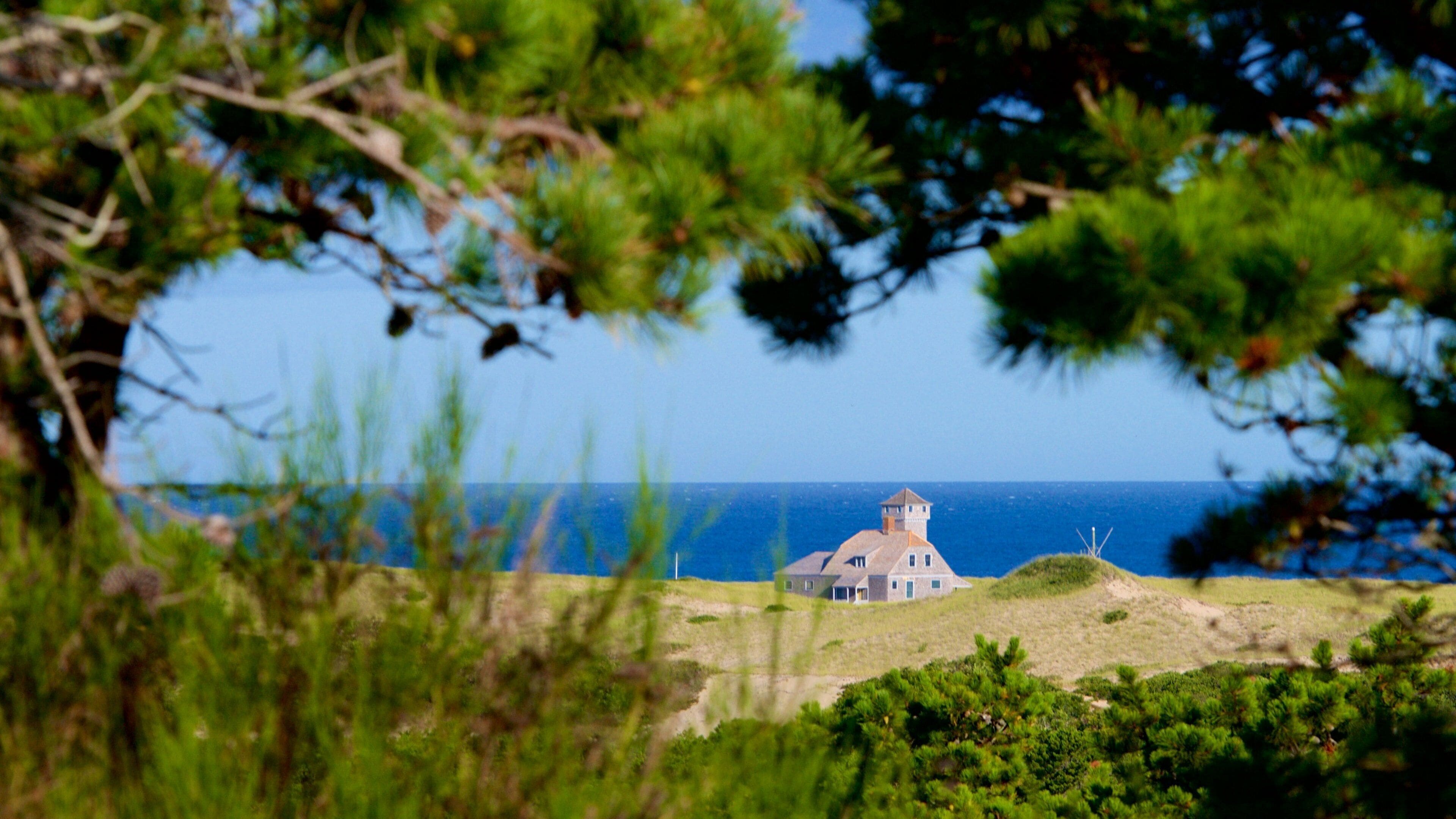 Cape Cod National Seashore featuring general coastal views and a house