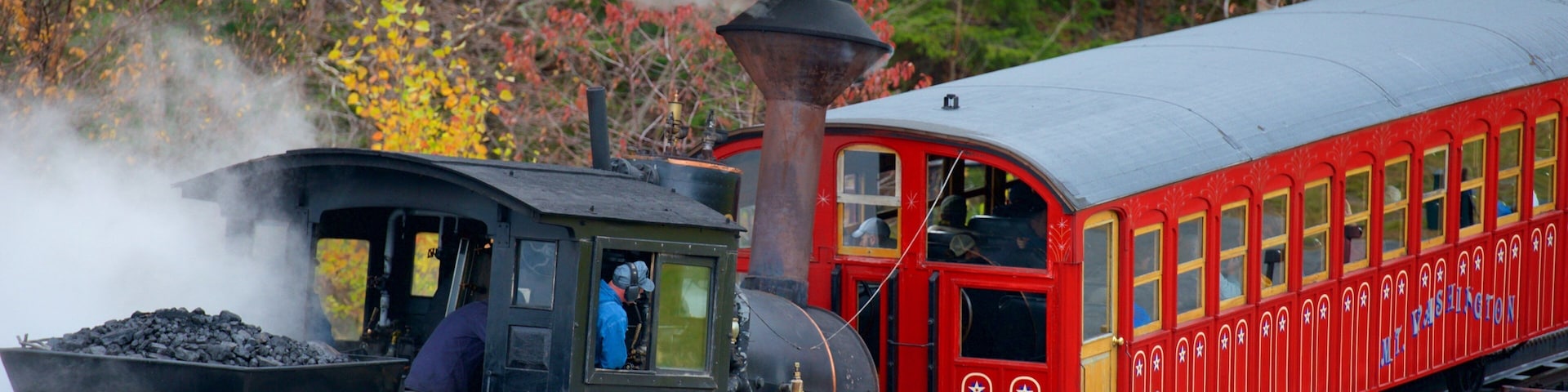 Mount Washington Cog Railway che include ferrovia