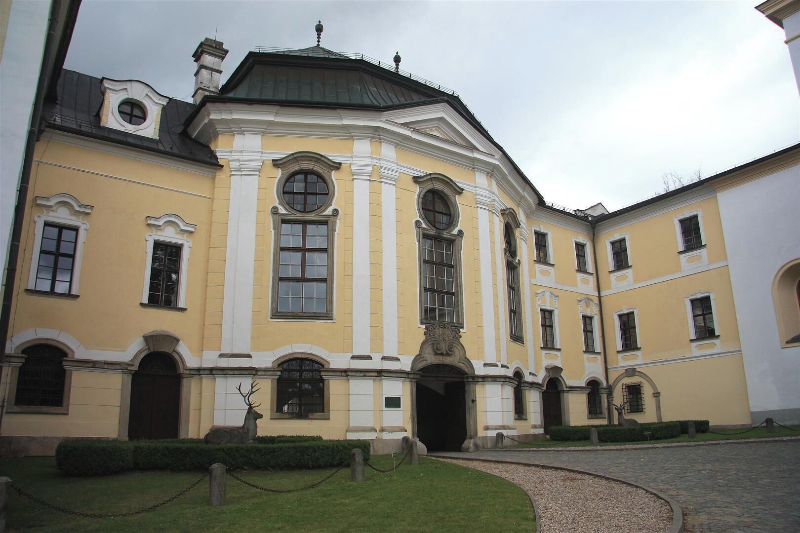 The prelature of the former Cistercian monastery
http://www.zdarns.cz/en/castle.asp