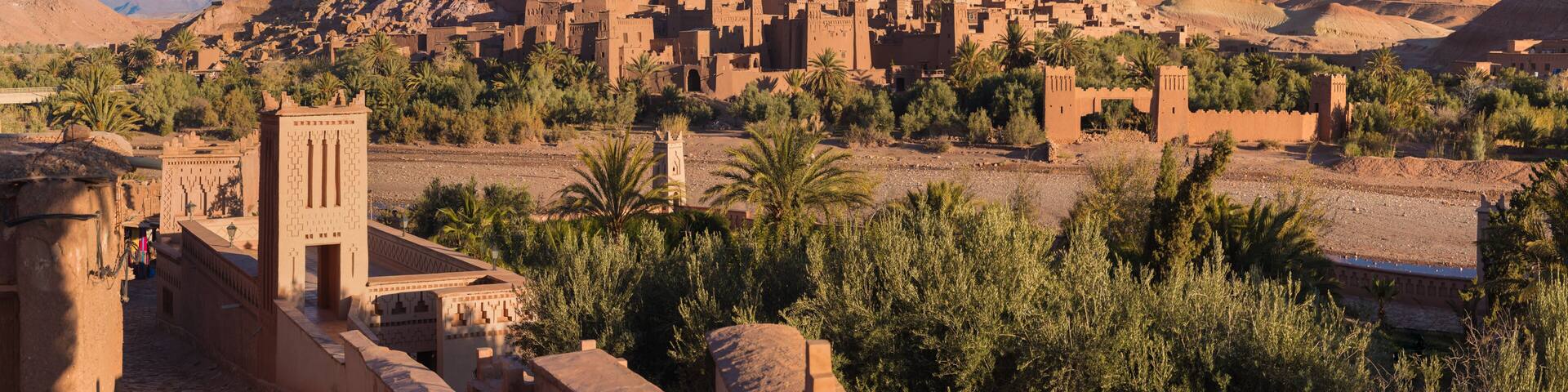 Ait Benhaddou is the best preserved of the traditional Ksars and UNESCO world heritage since 1987 The fortified town of Ait ben Haddou near Ouarzazate on the edge of the sahara desert in Morocco.
