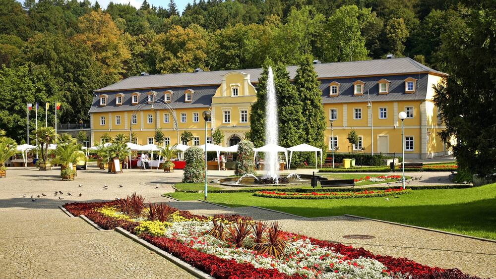 View of Kudowa-Zdroj. Poland; Shutterstock ID 583491967