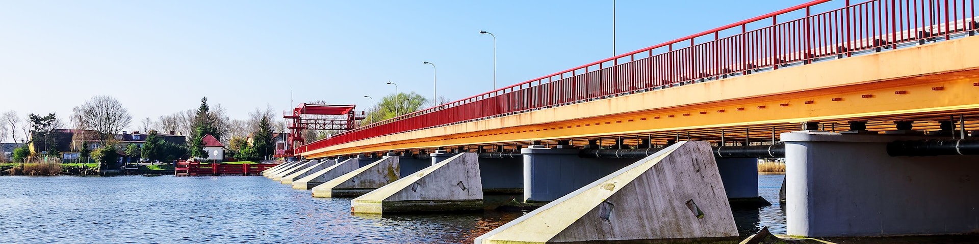 Bridge Dzowwn Westpommern East Coast Dziwnow River; Shutterstock ID 637662673