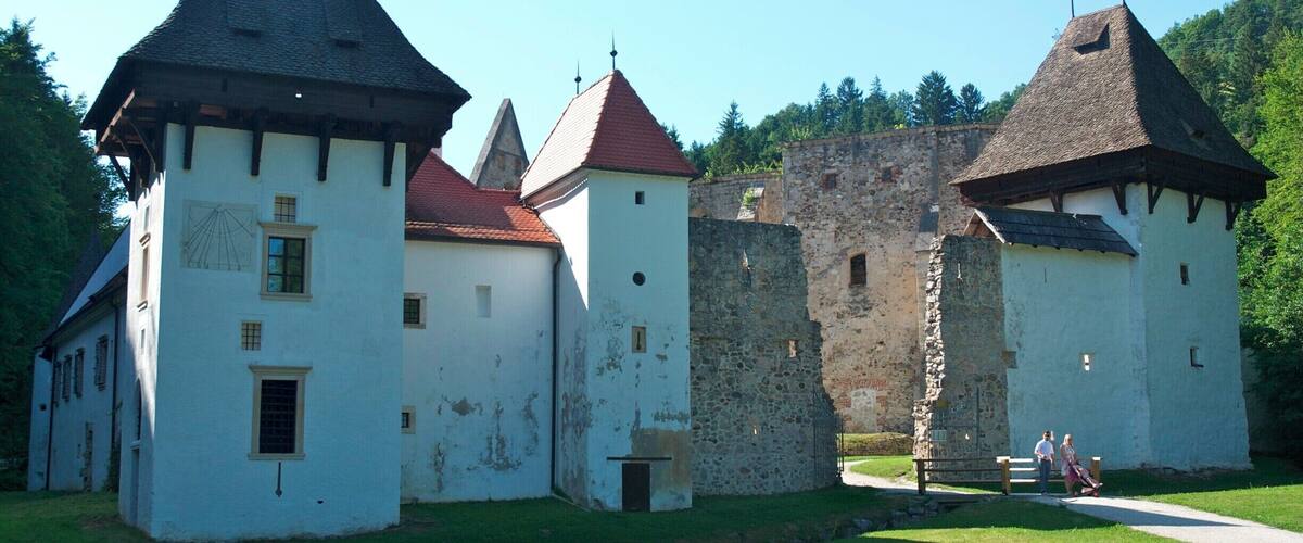 Beautiful fortified monastry (the restaurant is apparently very good - unfortunately for us it was closed due to two wedding parties)