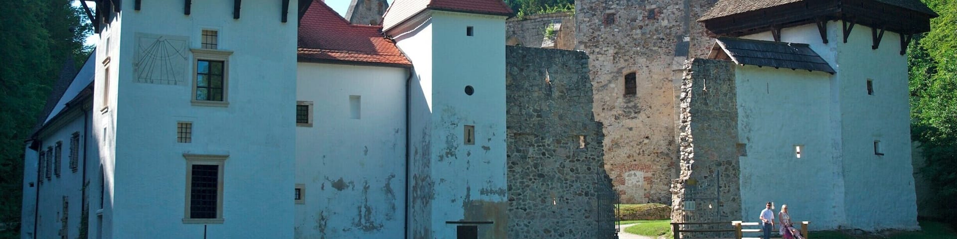 Beautiful fortified monastry (the restaurant is apparently very good - unfortunately for us it was closed due to two wedding parties)