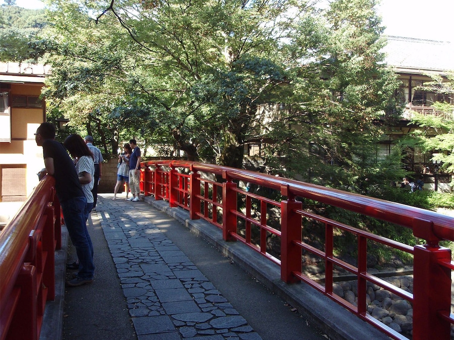 The Katsura bridge (桂橋) is located in Izu city, Shizuoka prefecture, Japan.