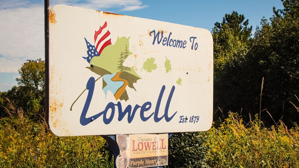Welcome to Lowell Sign