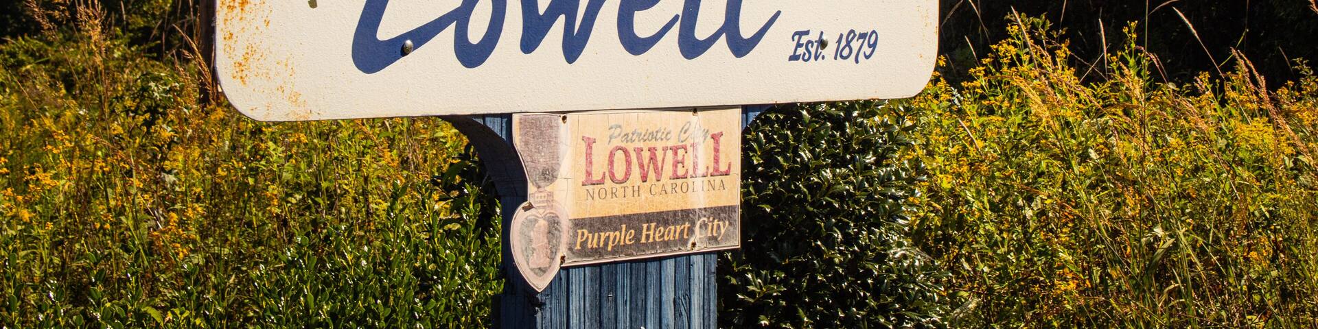Welcome to Lowell Sign