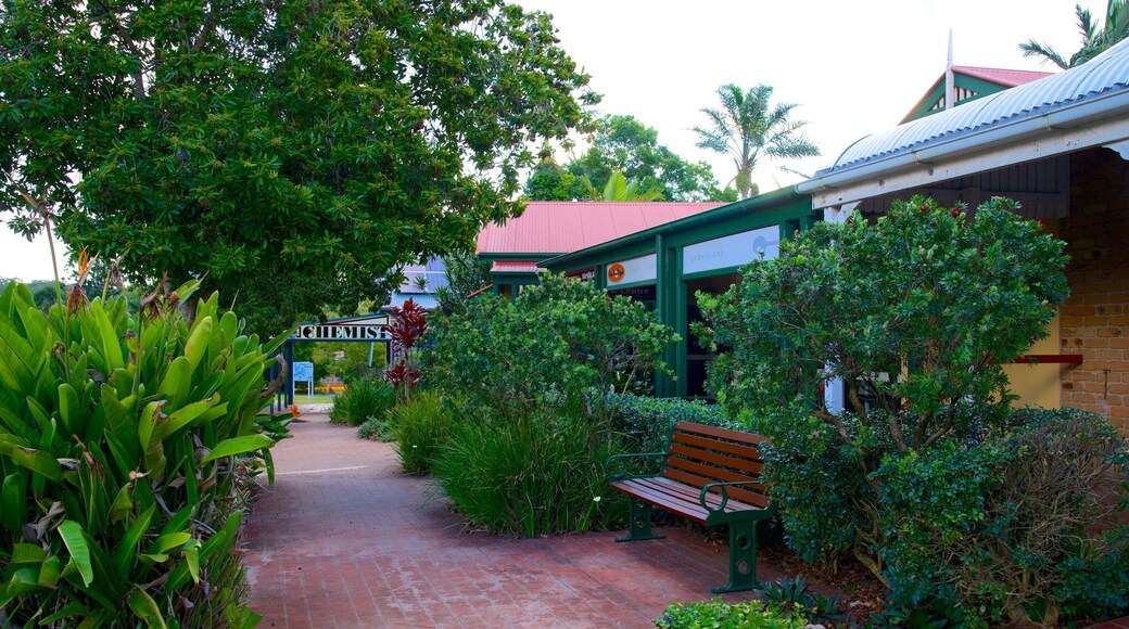 Mapleton, Queensland, Australien som omfatter en lille by eller en landsby og gadeliv