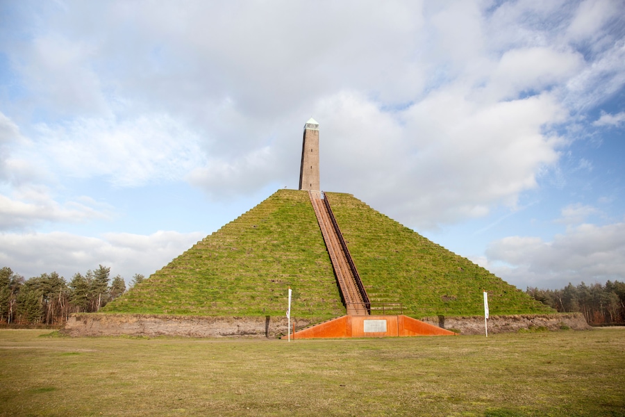 pyramid of Austerlitz on Utrechtse Heuvelrug