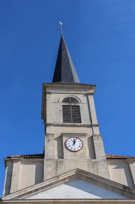 Pays de la Loire - Vendée - Sainte-Hermine - Clocher de l'Eglise Notre-Dame de L'assomption