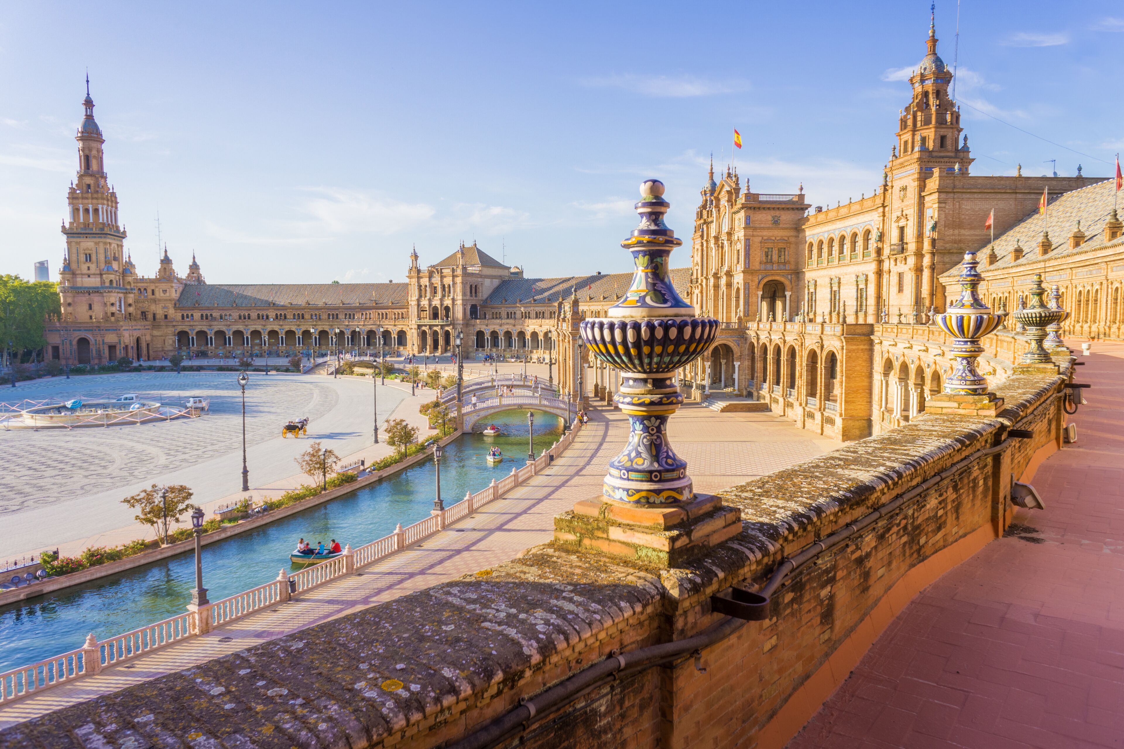 Up on the Square of Spain