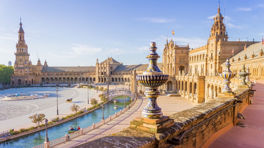 Up on the Square of Spain