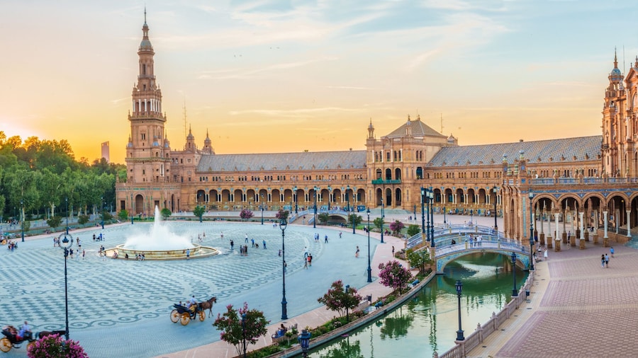 The Plaza Espana