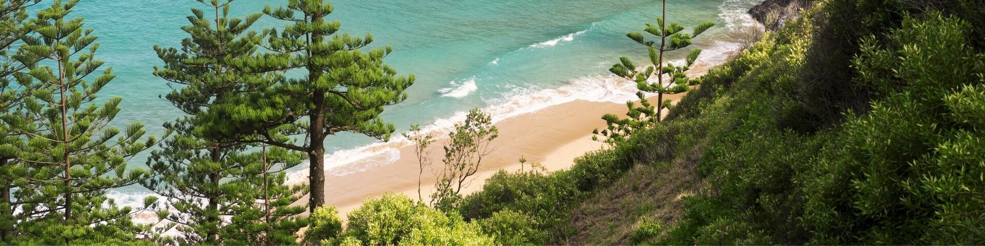 If anyone here is lucky enough to find themselves on Norfolk Island I recommend the short hike down to Anson Bay. I went down and has the whole beach to myself! There's quite a current so remember to stay in control if you swim!