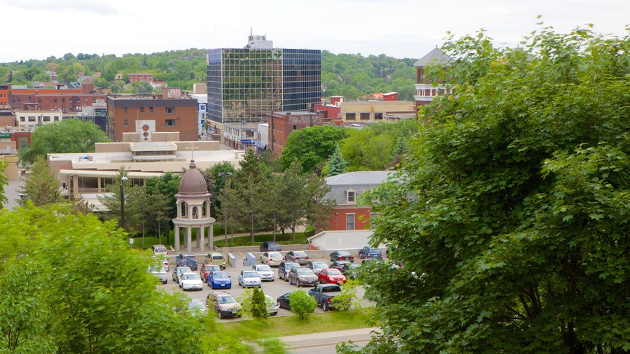 Sudbury mostrando paisagem e uma cidade