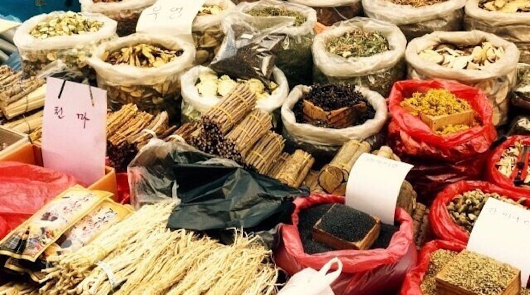 December in South Korea at the market