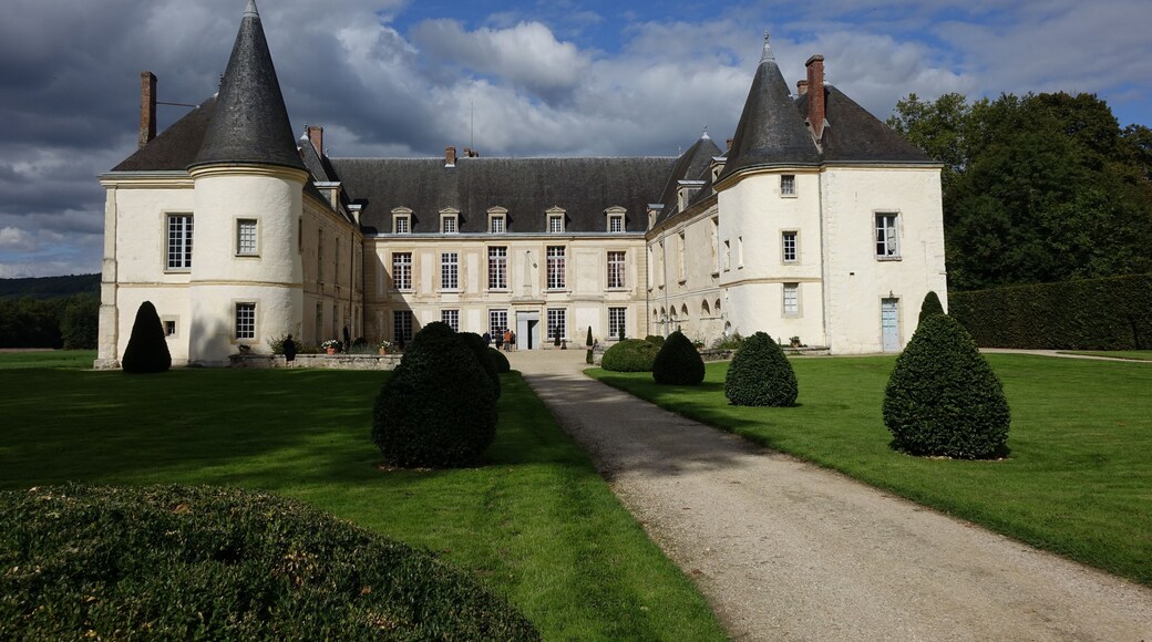 Façade sud du Château de Condé, Condé-en-Brie, France