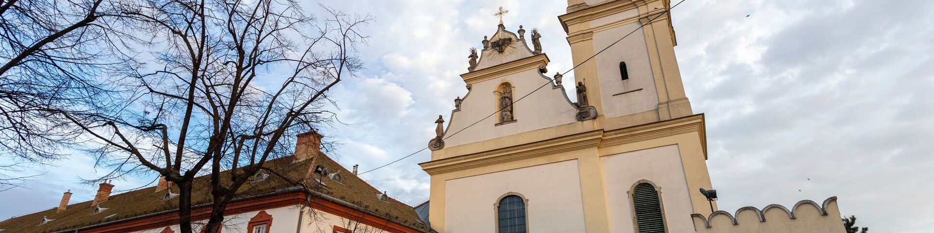 Franciscan Church in Gyongyos, Hungary