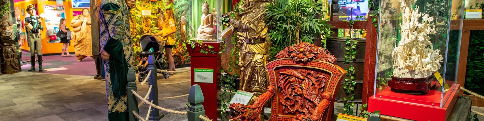 Ripley\'s Believe It Or Not Museum showing interior views