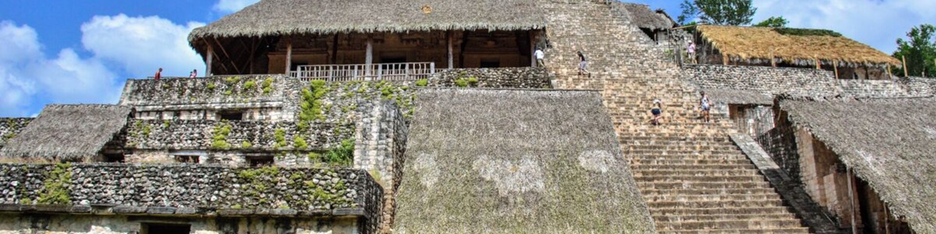 Climb the ruins in Ek Balam. Not as crowded as Chichen Itza, so a great way to explore some Mayan ruins.