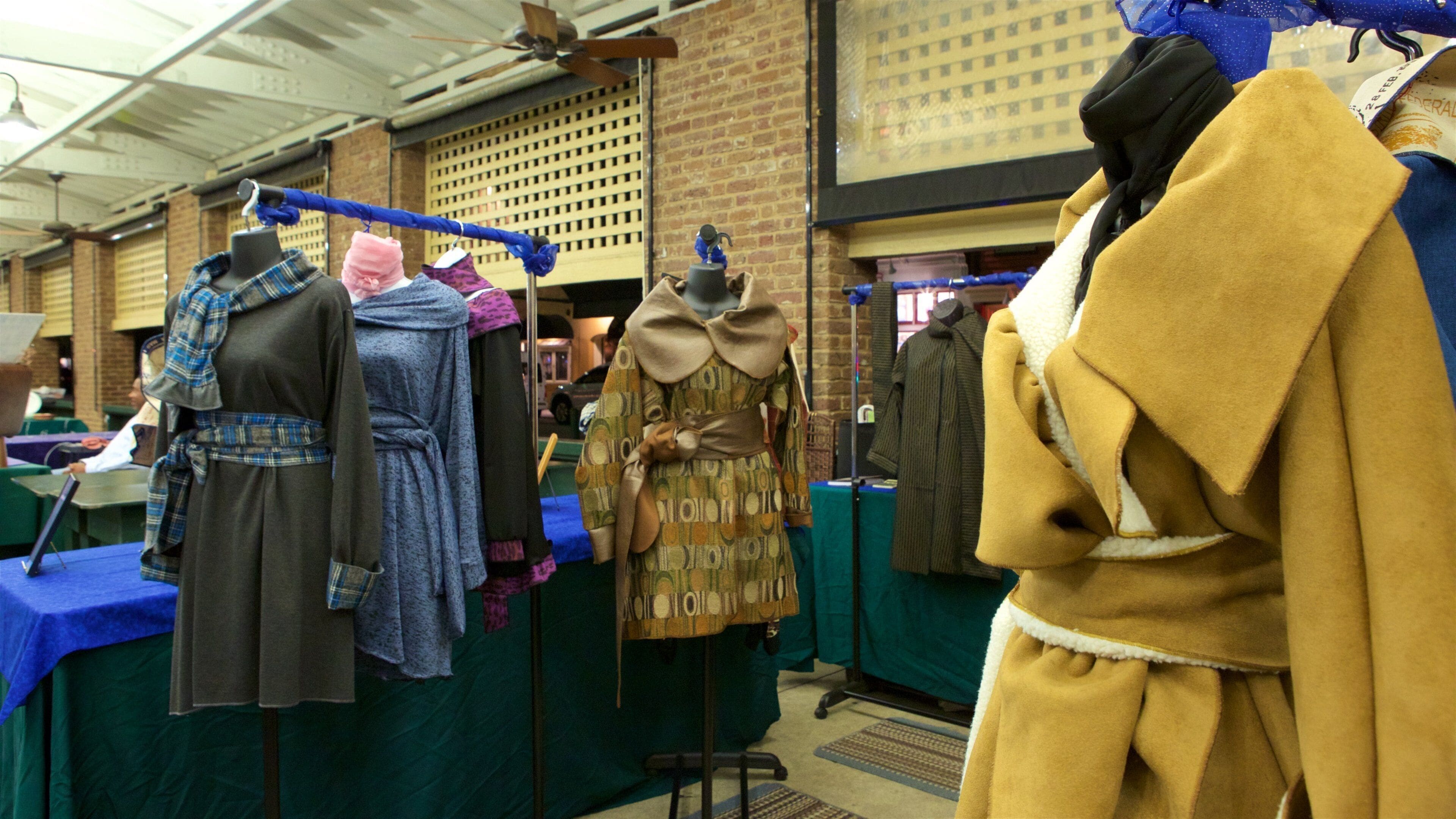 Charleston City Market bevat markten en interieur