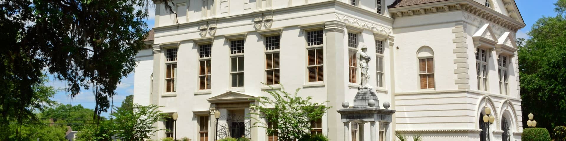 Brooks County Court house in Georgia