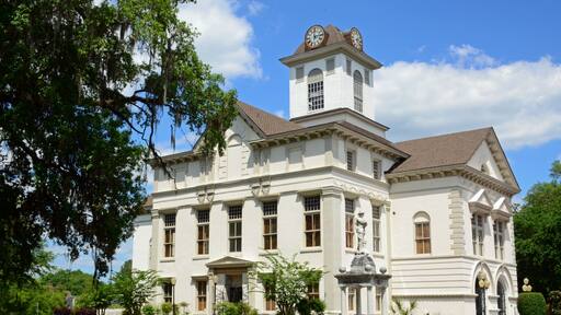 Brooks County Court house in Georgia