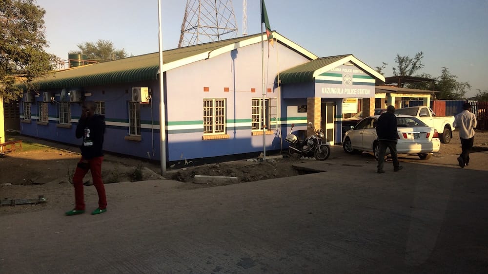 Border crossing between Zambia and Botswana. Very bureaucratic