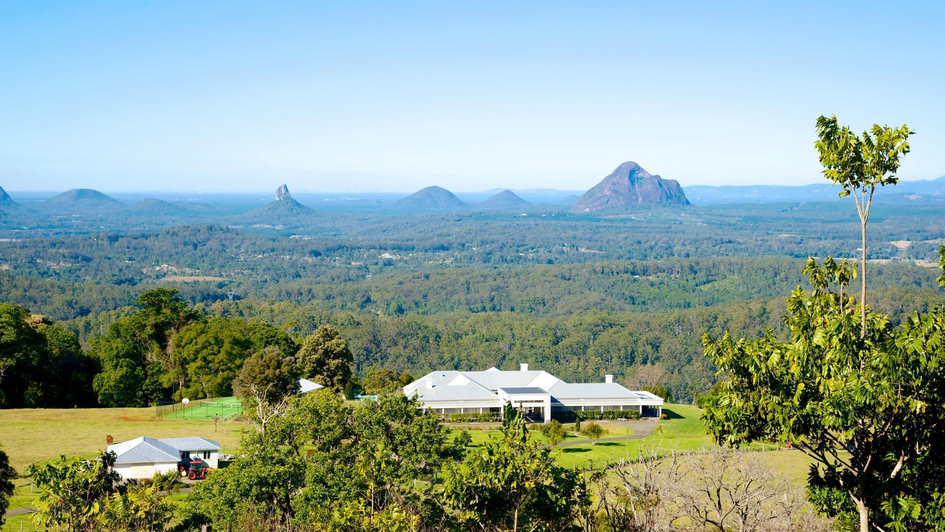 Maleny featuring farmland and landscape views