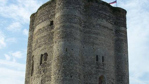 Keep tower of Houdan (Yvelines, France)