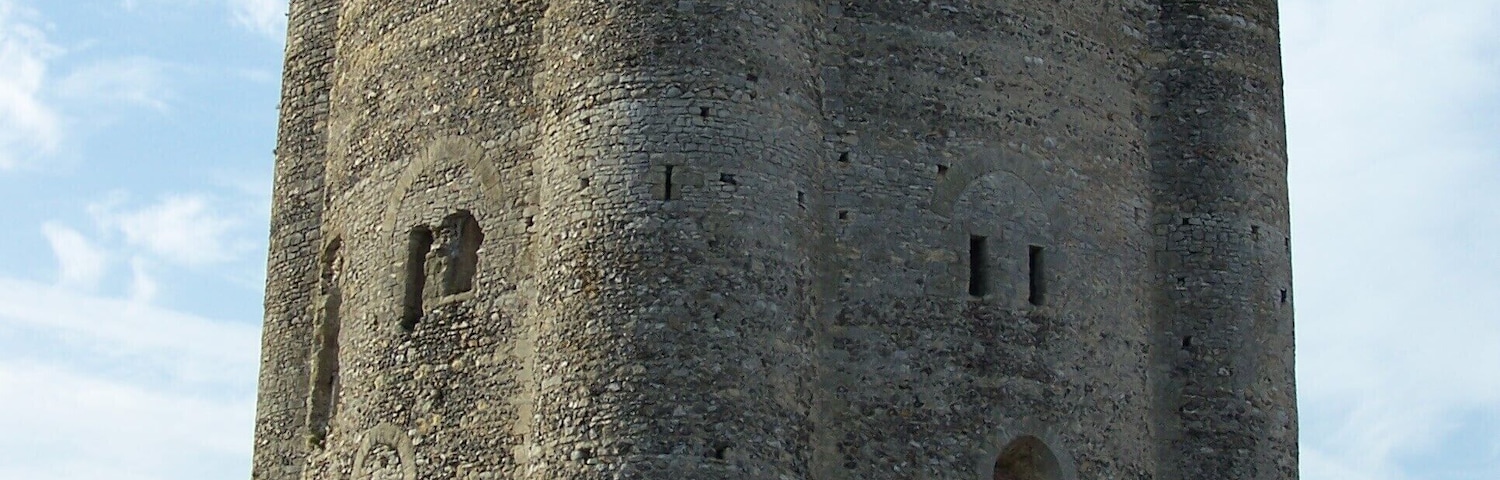 Keep tower of Houdan (Yvelines, France)
