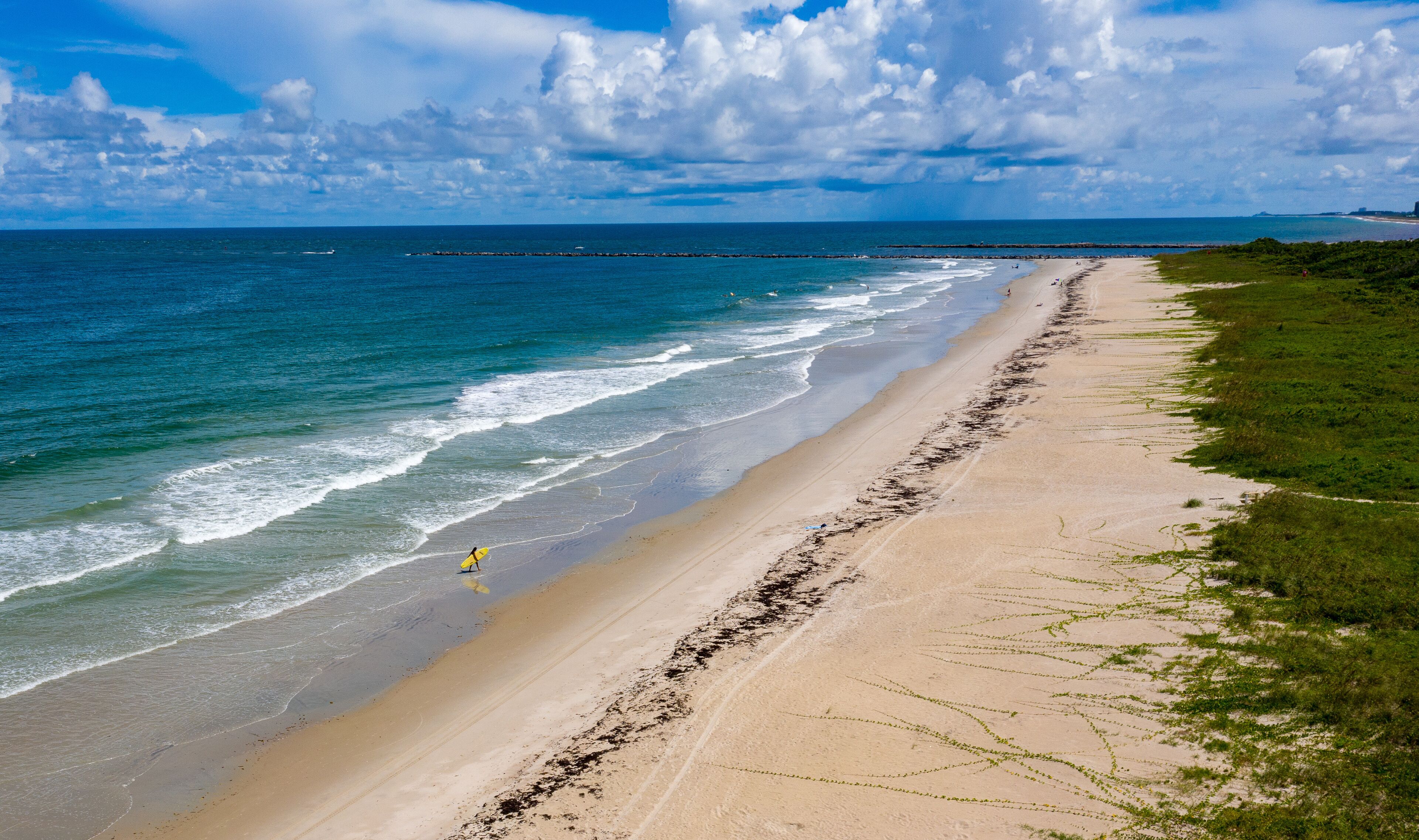 Beautiful Beach at Fort Pierce Inlet State Park