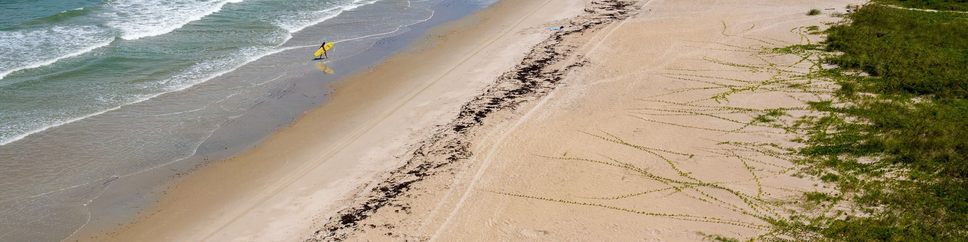 Beautiful Beach at Fort Pierce Inlet State Park