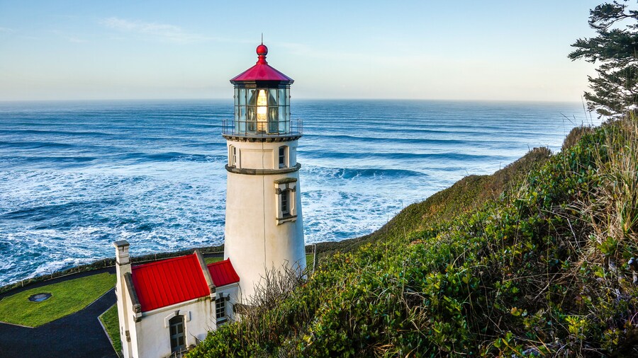 Heceta Head Lighthouse near Florence, Oregon.