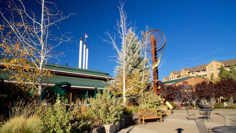 Old Mill District featuring a square or plaza