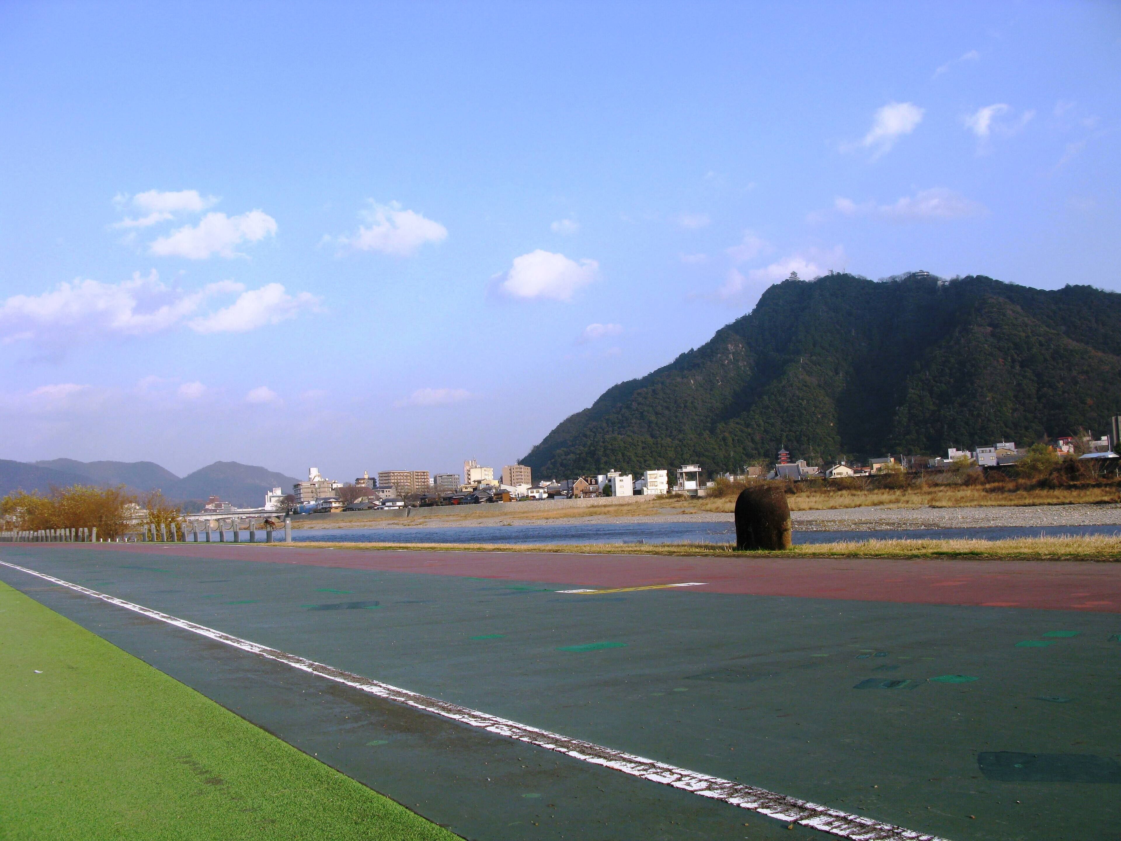 岐阜城＆長良橋