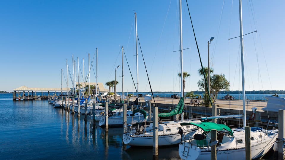 BWRABA Marina in Panama City, Gulf Coast, Florida, USA