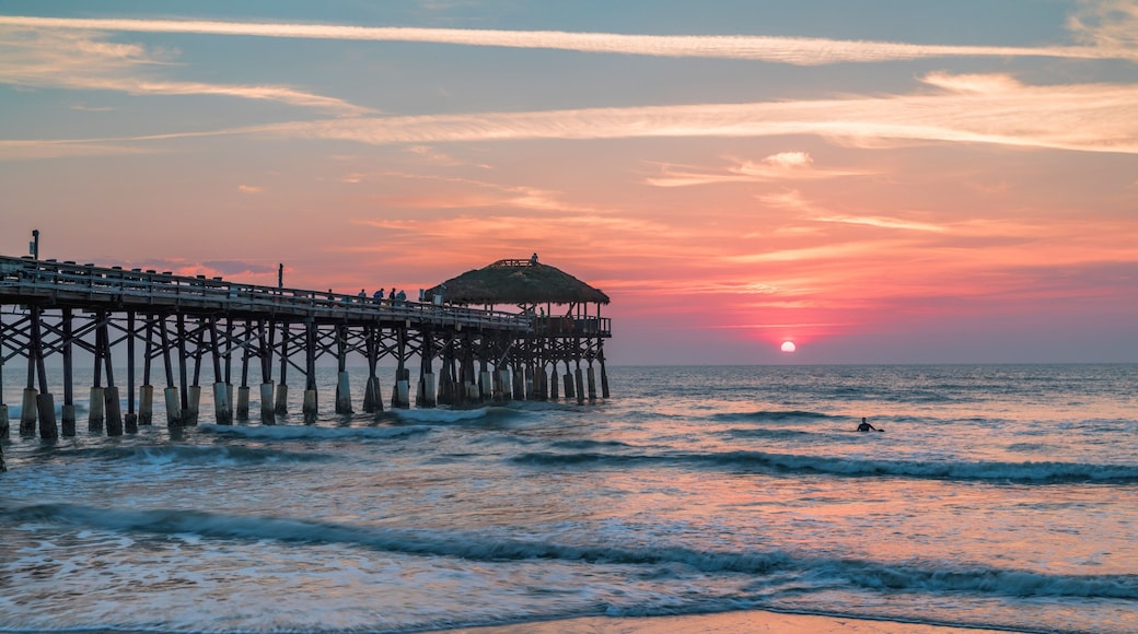 Sunrise at Cocoa Beach in Florida