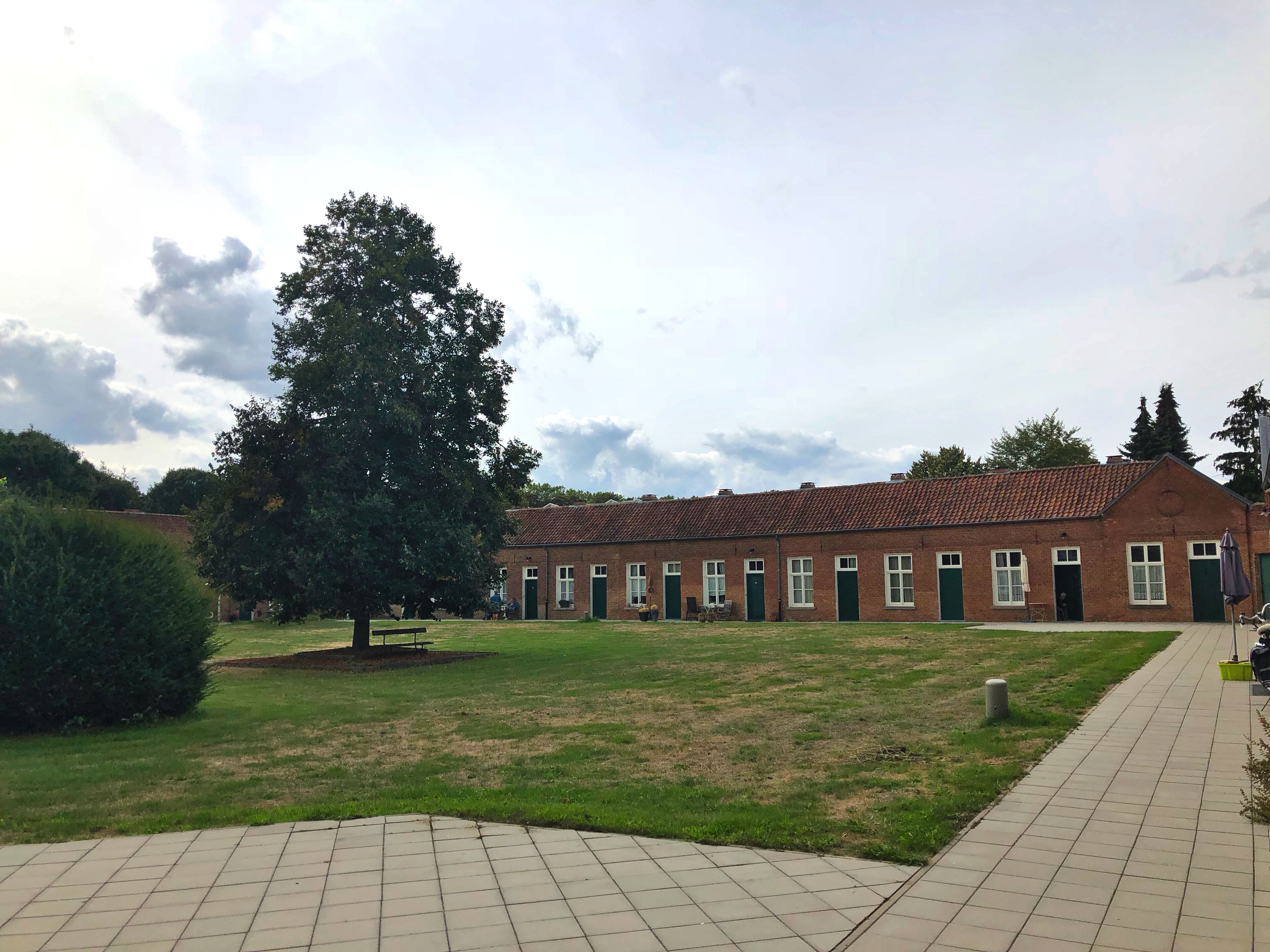 The Almshouses (Houses of God) were built in the Middle Ages to help the sick, elderly and needy. 

Today, they are still residences so be quiet when you visit. You can purchase Lier lace and embroidery in the Saint Beatrix almshouse.