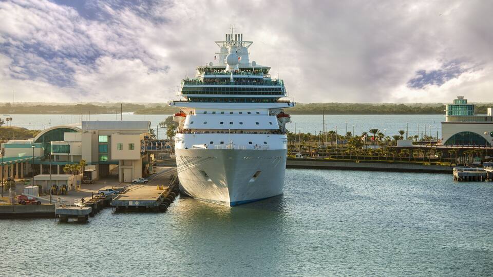 cruise ship in port canaveral, florida