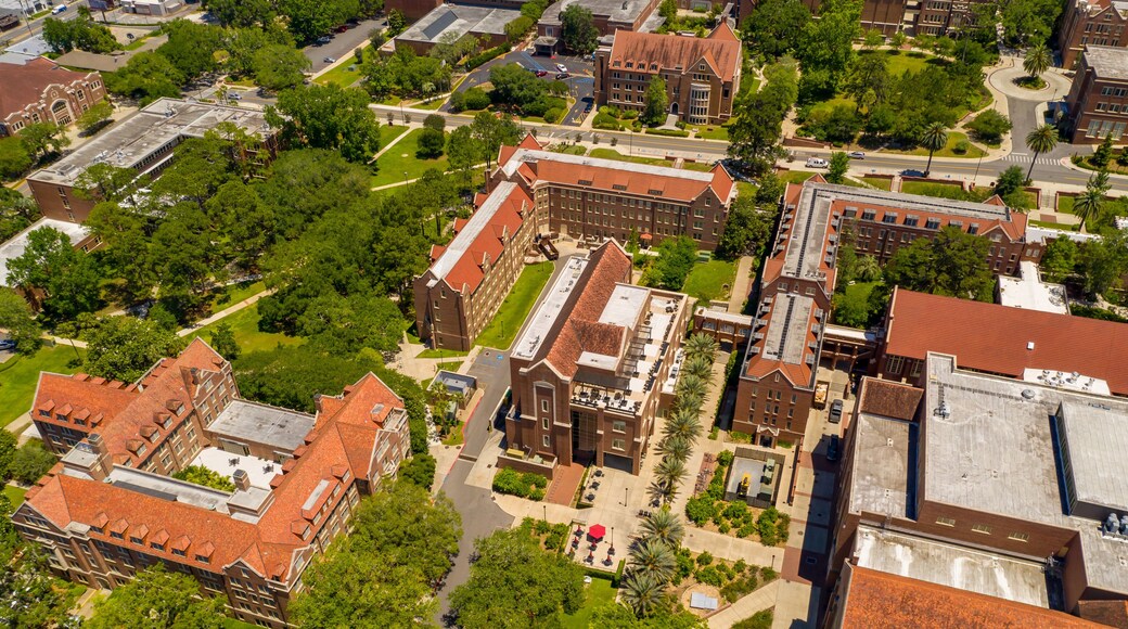 Historic red brick campus Florida State University
