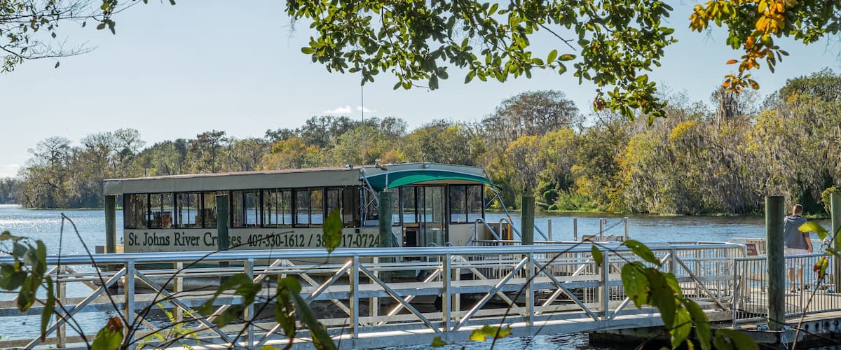 Blue Spring State Park which includes a lake or waterhole and boating