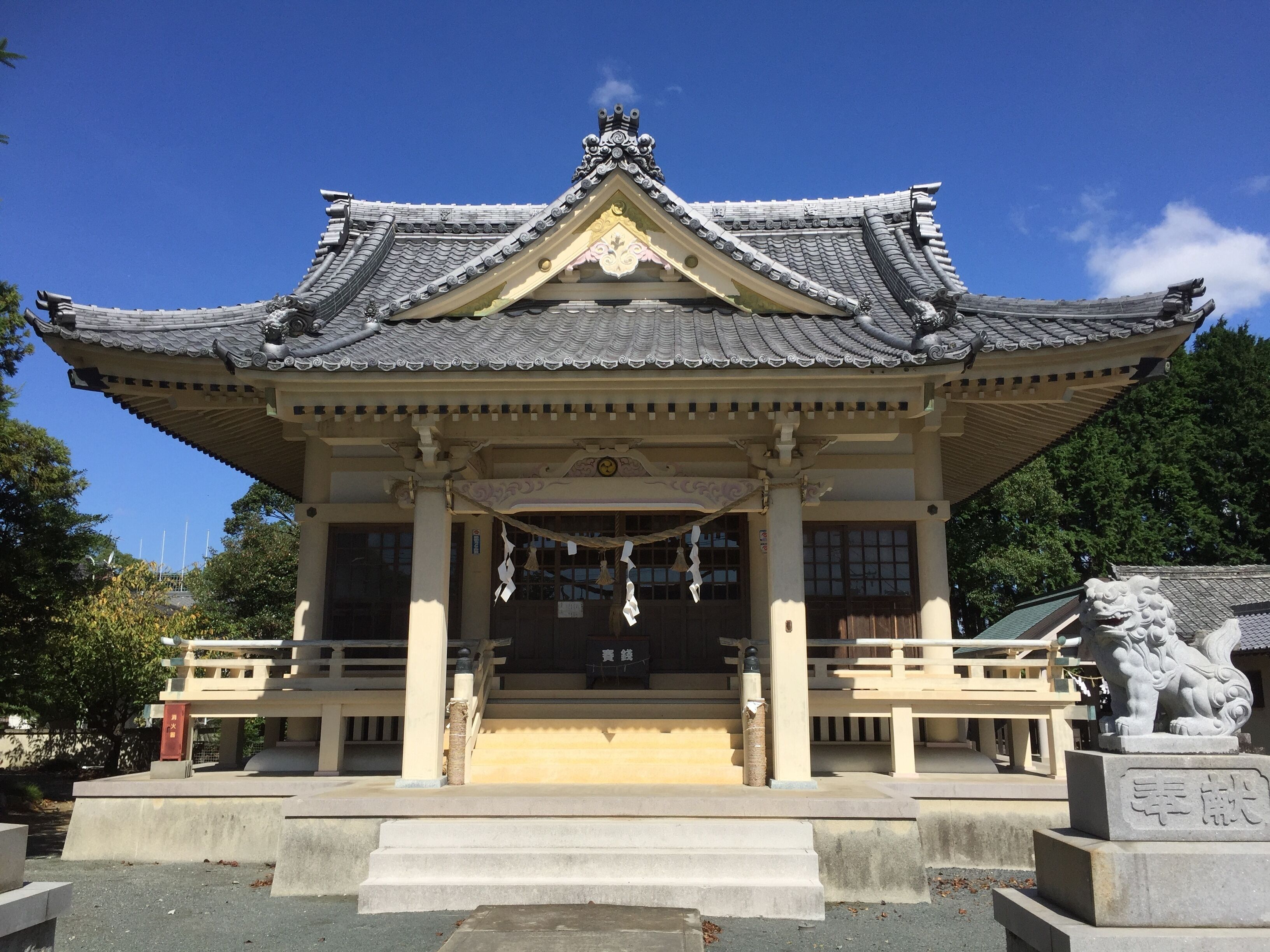 岩田八幡宮 拝殿
